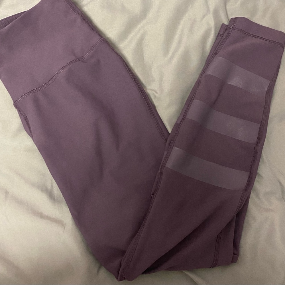 Purple leggings